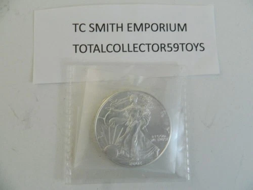 2002 1 oz. Ounce American Silver Eagle Dollar Walking Liberty Coin Uncirculated