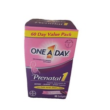 One A Day Prenatal 1 Complete Multivitamin Supplement Softgels - 60 Count