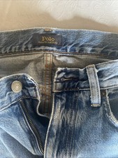 Polo Ralph Lauren Women s Jeans Size 27R Relaxed Taper Blue Denim Pants