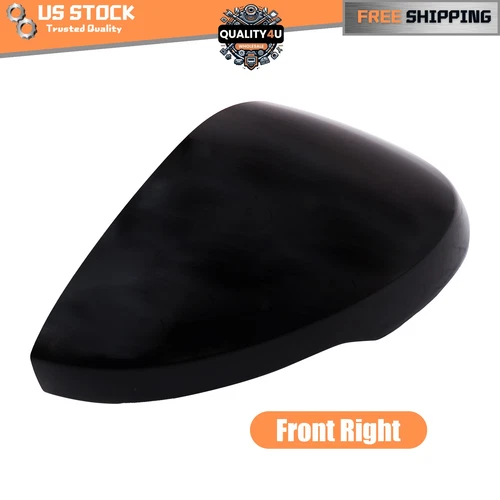 76201T20A31ZF Black Passenger Side Mirror Cap Fits For 2022-2024 Honda Civic