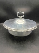 Buenilum Aluminum Covered Serving Dish Vintage Made In USA