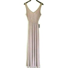 SHOW ME YOUR MUMU Kendall gown bridesmaid maxi dress magic mauve glimmer XS NEW