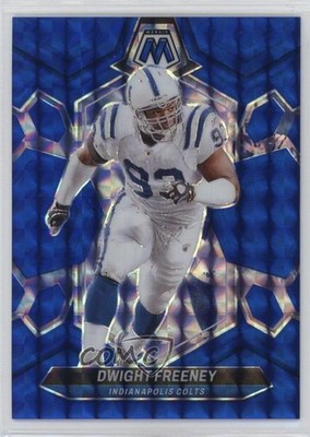 2024 Panini Mosaic Blue Mosaic Prizm 38/99 Dwight Freeney #231 HOF w1s