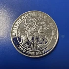 AMERICAN WILDLIFE SERIES Elk 20.2 grams .999 Silver, Colorado Mining