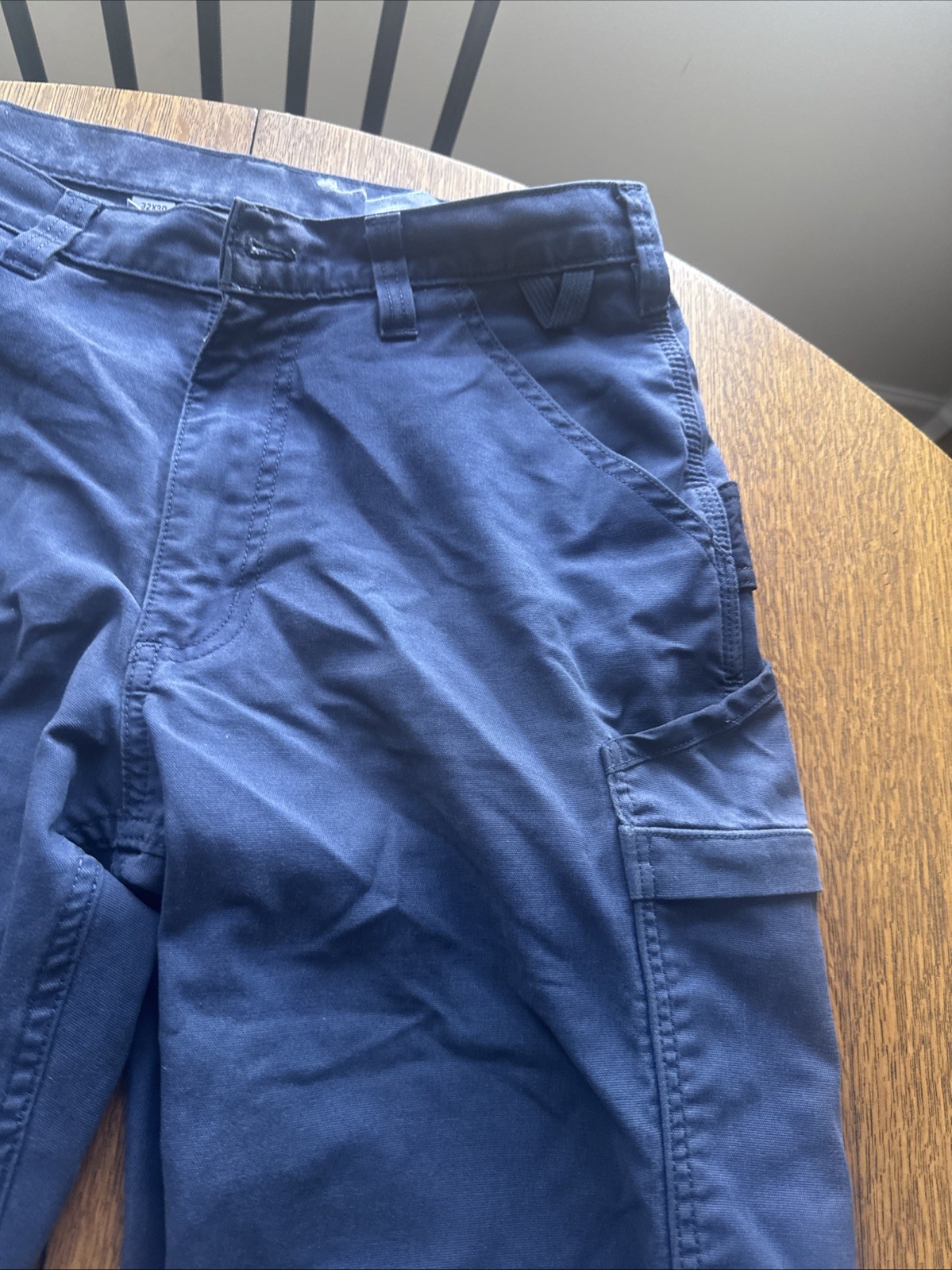 Carhartt Men’s - 32x29Carpenter Pants Navy Blue RN#14806 Straight Loose Fit thumbnail 9