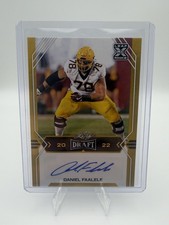 Leaf 2022 Draft Rookie Autograph Daniel Faalele #BA-DF1 Football Card. rookie card picture