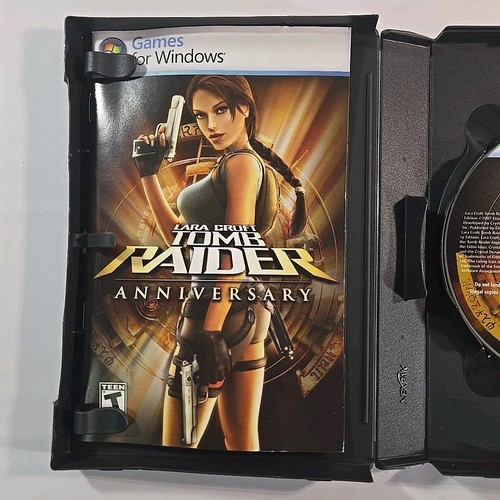 Tomb Raider Anniversary Eidos Lara Croft NTSC PC Complete CIB - Picture 3 of 9