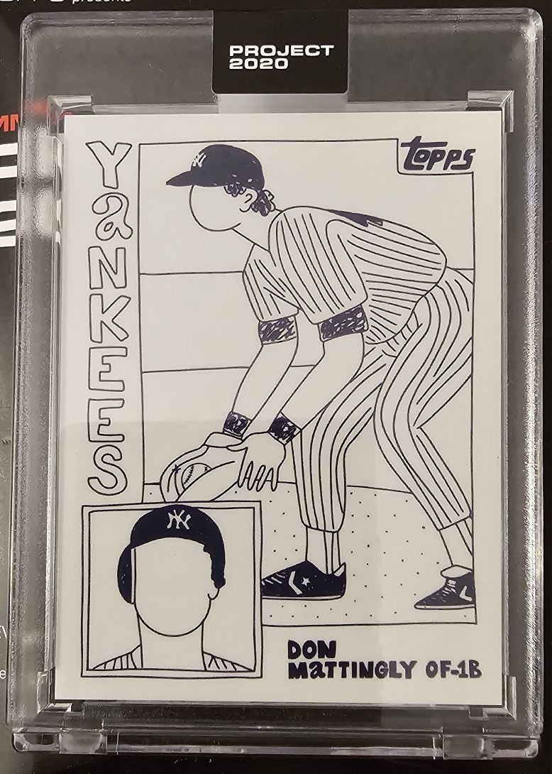 2020 Topps Project 2020 Don Mattingly New York Yankees #155 Fucci