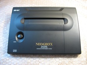 BOXED SNK NEO GEO X GOLD EDITION CONSOLE NINJA MASTER'S CARD