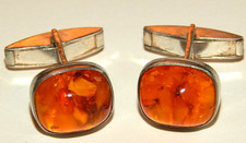 Paar Manschettenknöpfe Bernstein FISCHLAND