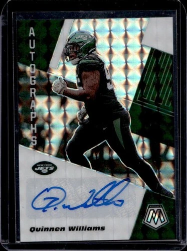 2020 Panini Mosaic Quinnen Williams Auto Autograph Mosaic Prizm #AM35 Jets