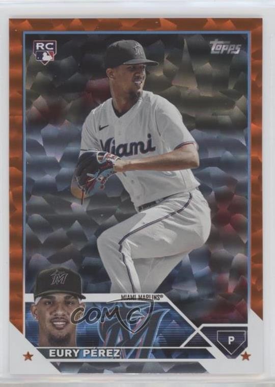 2023 Topps Update Orange Foil 139/299 Eury Perez Eury Pérez #US139 n0c