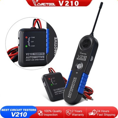 2026 VDIAGTOOL V210 DC 6-42V Auto Wire Tracer Open Short Finder Circuit Tester