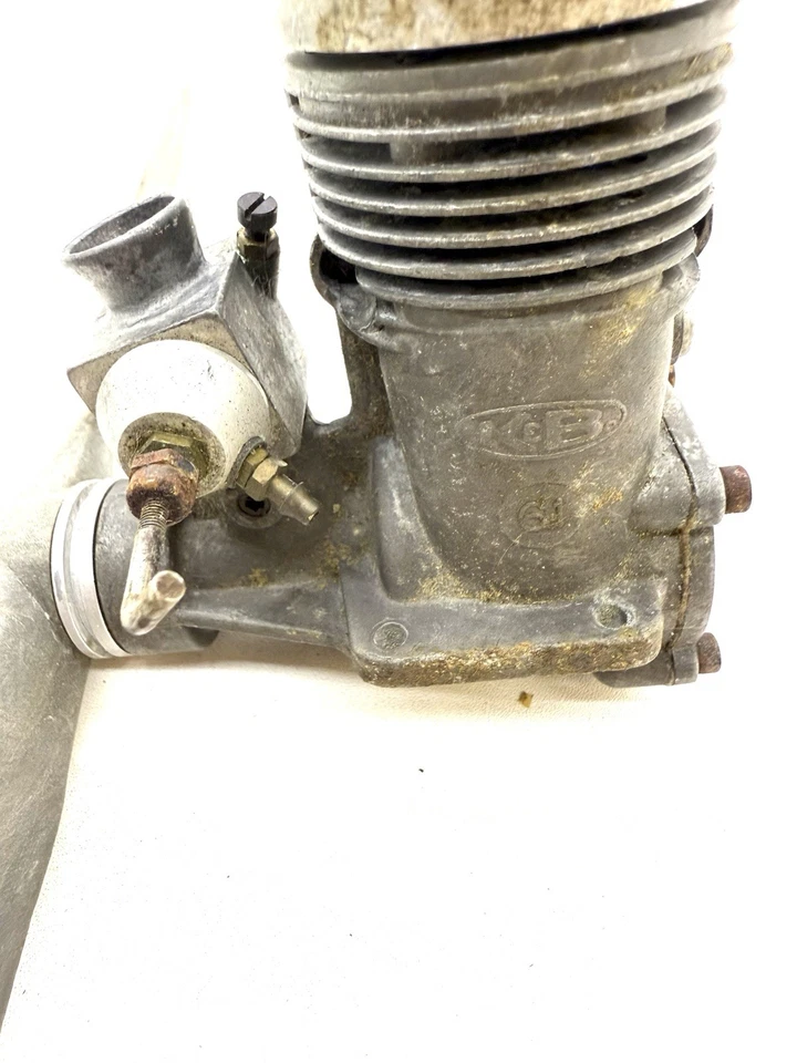 K and B K&B .61 61 Two 2 Stroke Nitro RC Remote Control Airplane M7 - Image 2 of 4