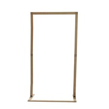 7Ft Wood Wedding Arch Backdrop Stand Rustic Garden Flower Arbor Frame