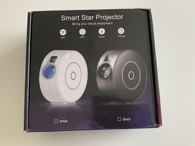 LED WIFI Sternenhimmel Projektor Smart Star weiß, NEU 