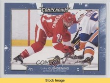 2017-18 Upper Deck Compendium Blue Luke Glendening #96 READ 7l6