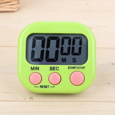 Large LCD Digital Kitchen Cooking Timer Count Down Up Clock Loud Alarm Magnetic