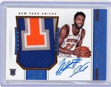 2018-19 Panini National Treasures Rookie Patch Autograph #148 Mitchell Robinson