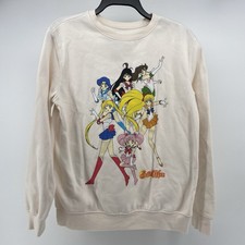 Sailor Moon Scouts Pose Anime Crew Neck Sweatshirt- Size M