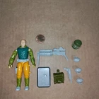 Gi-Joe Capt. Grid-Iron action figure W/ Accessories 1990 Hasbro Vintage- READ