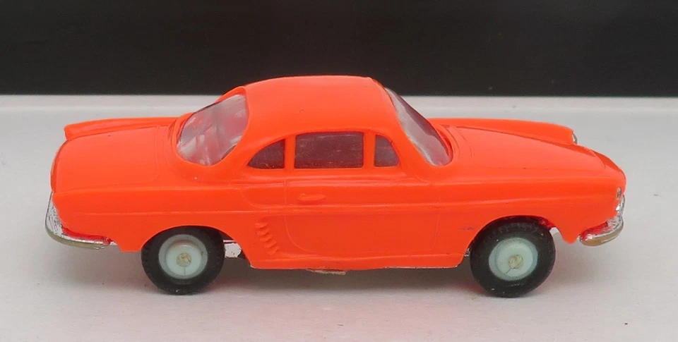 B Old Made IN France 1960 Micro NOREV Ho 1/87 Renault Florida Arancione #510-1 - Immagine 3 di 4