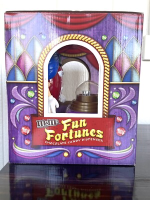 M&M's 2008 The Great Red-ini Fortune Teller Candy Dispenser - New In Box
