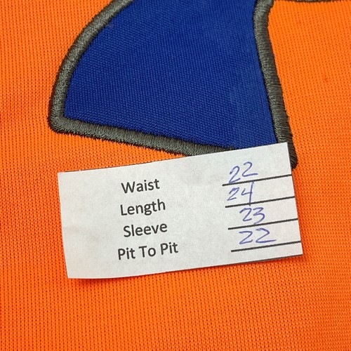 Under Armour Fluorescent Orange Hoodie Athletic Pullover Youth Size XL Loose - Picture 8 of 12