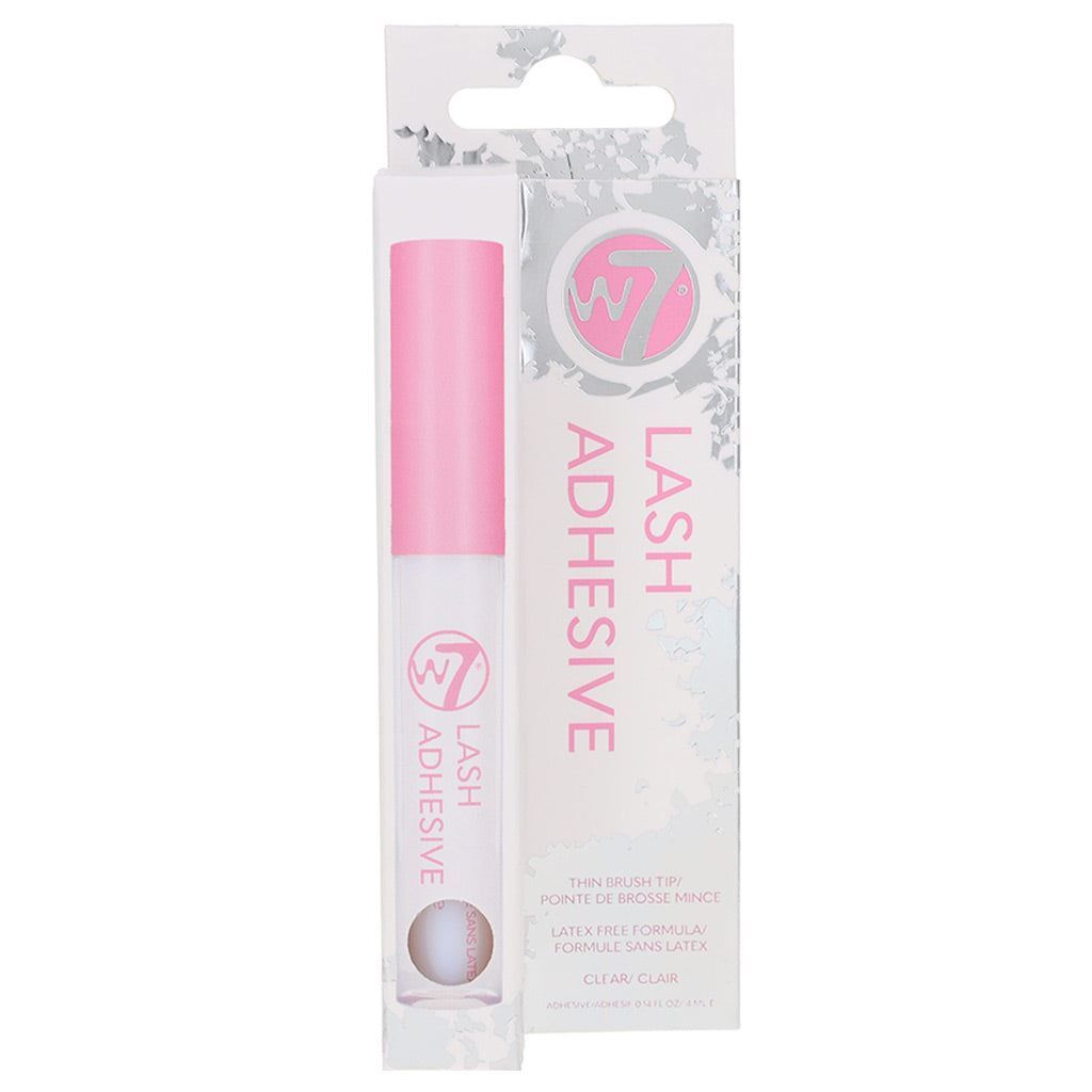 W7 Lash Adhesive for False Eyelashes Latex Free Formula - Clear - 4ml