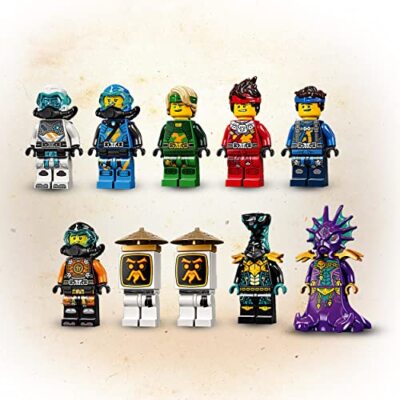 LEGO Ninjago Underwater Battleship Bounty 71756 Toy Blocks Model