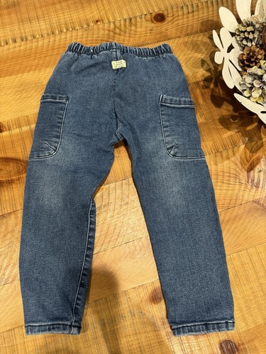 Zara Boy Set Of White Linen Top And Blue Jeans, Size 3-4Y. Excellent Condition! - Picture 9 of 15