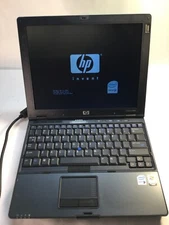 HP Compaq NC4400 12" Laptop Intel Core 2 Duo- DOESN'T STAY POWERED - MZ