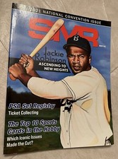 SMR Magazine PSA Price Guide Aug 2021 NSCC Baseball Football  Jackie Robinson