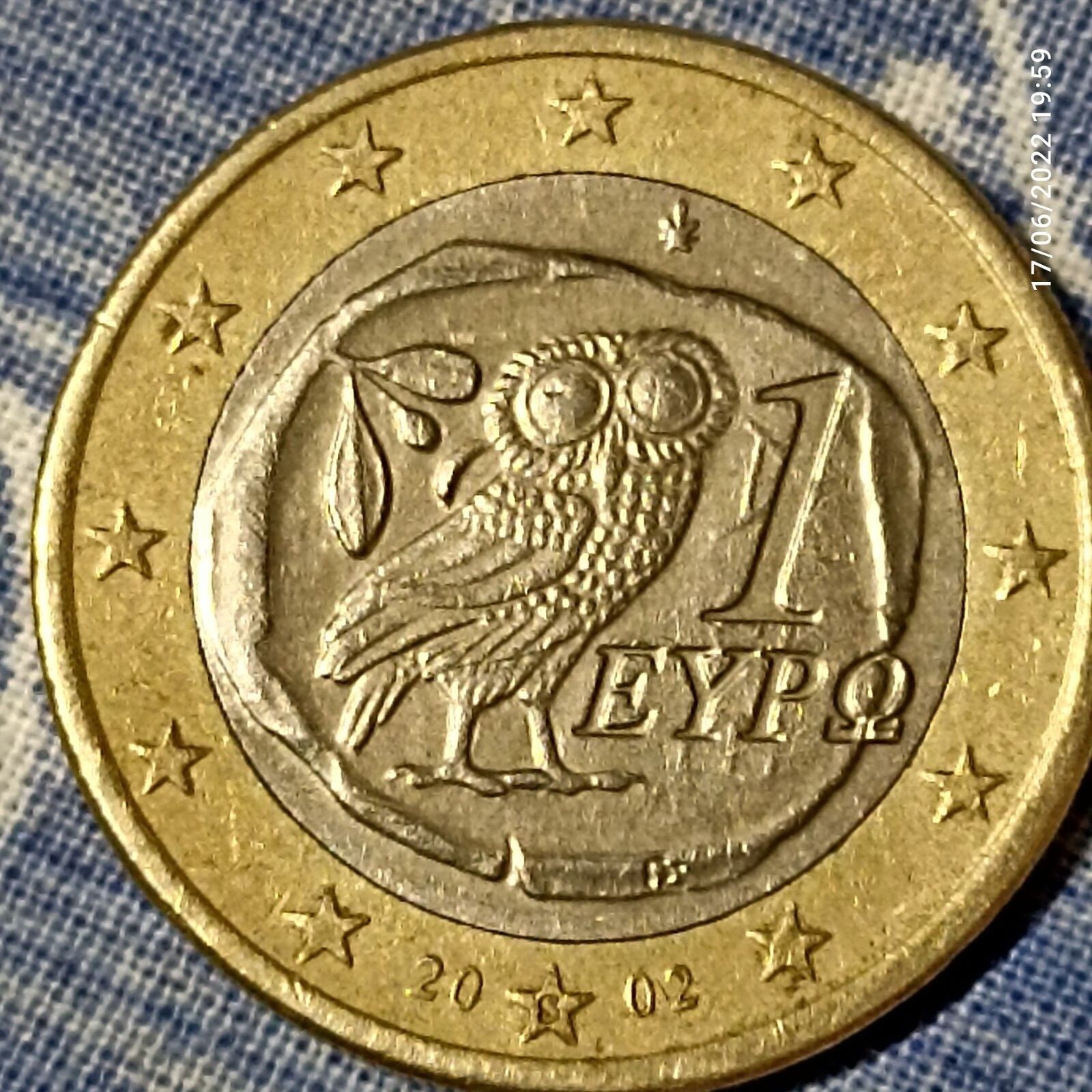 Moneta 1 Euro Gufo Grecia 2002 Eypo Con S Grelly Italia Moneta 1 Euro Gufo Grecia 2002 Eypo Con S Grelly Italia