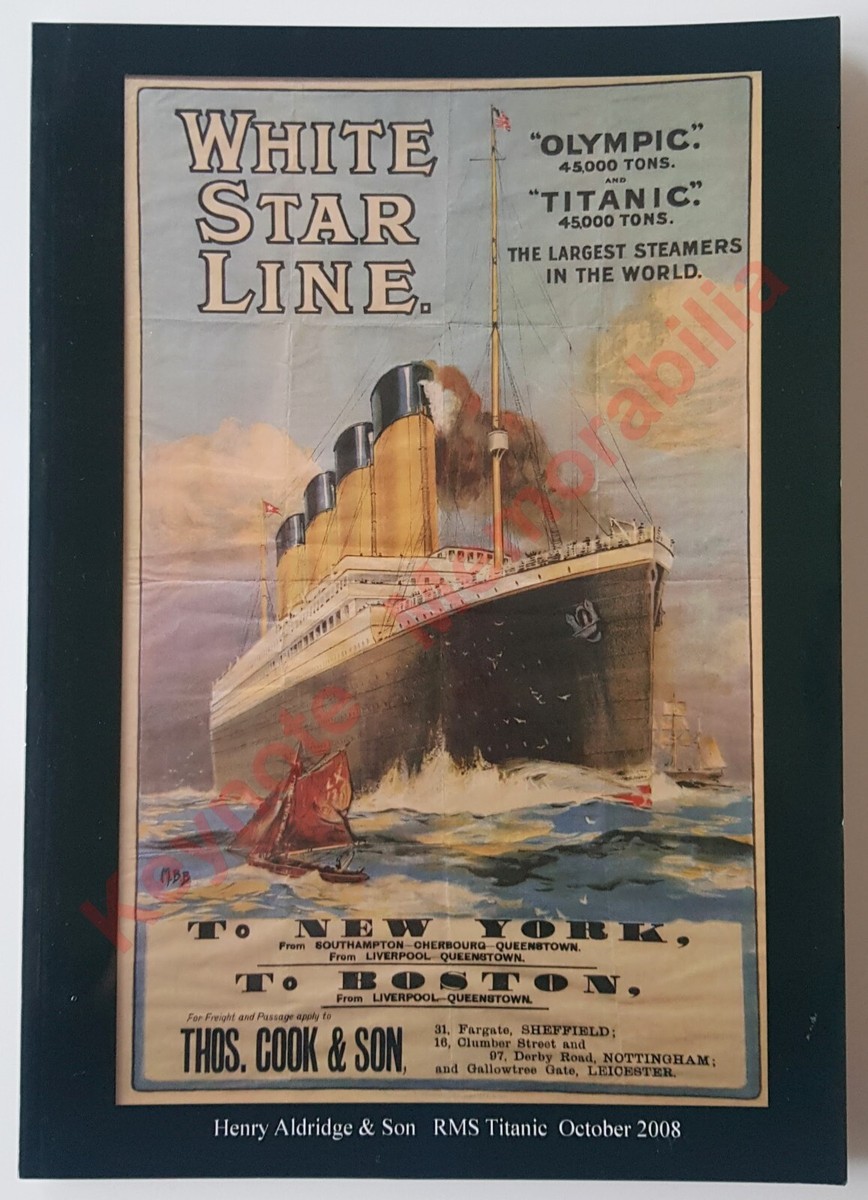 1912 R.M.S TITANIC original on board postcard autographed signed