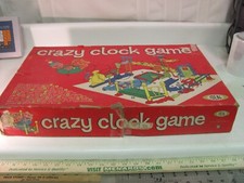 Crazy Clock Game 1964 Ideal