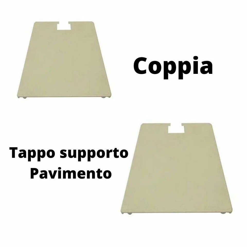 COPPIA TAPPO X BASI SUPPORTO A PAVIMENTO UNITA' ESTERNA CLIMATIZZAZIONE