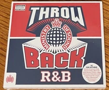 VARIOUS ARTISTS "THROWBACK: R&B" BRAND NEW ORIGINAL 2015 UK 3CD ALBUM
