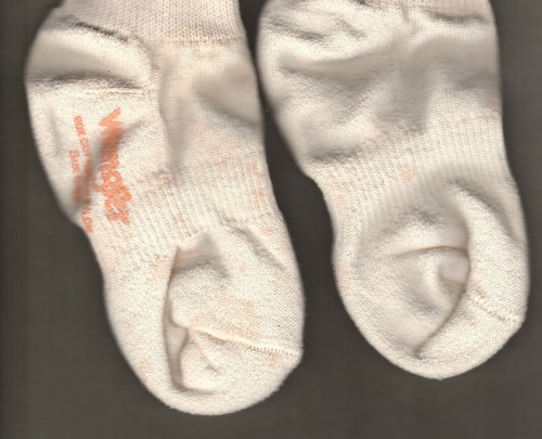 Vintage Checotah Wrangler Boys Boot Socks, White/Cream, Size 6 - 8.5, With Box - Picture 9 of 12