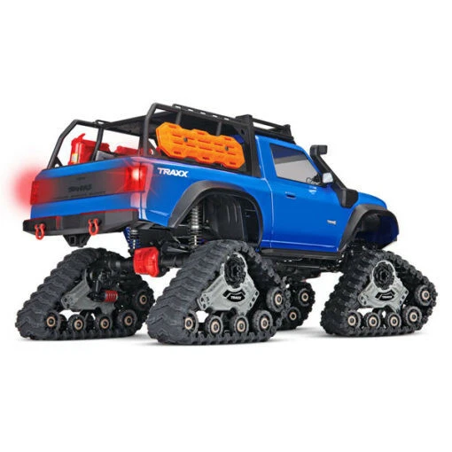 crawler Traxxas TRX-4 Sport Traxx bleu avec ses chenilles - Photo 2/4