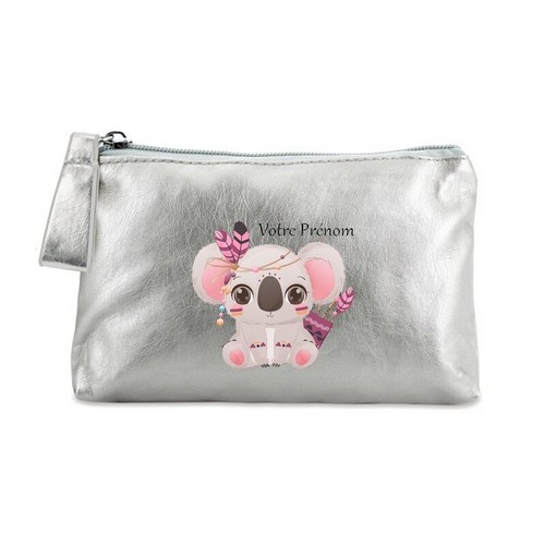Trousse Ecole 2 En1 En Silicone Souple Noël - Kawaii, Koala