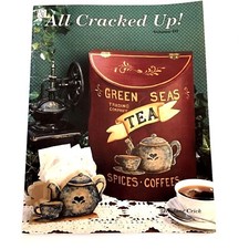All Cracked Up Volume 3 Jane Crick Tole Painting Book Nautical America Country 
