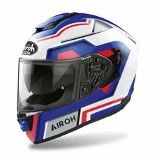 Full-Face Fiber Airoh ST-501 Square Red White Blue XS White Red Helmet