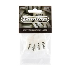 Dunlop White Large Thumbpicks