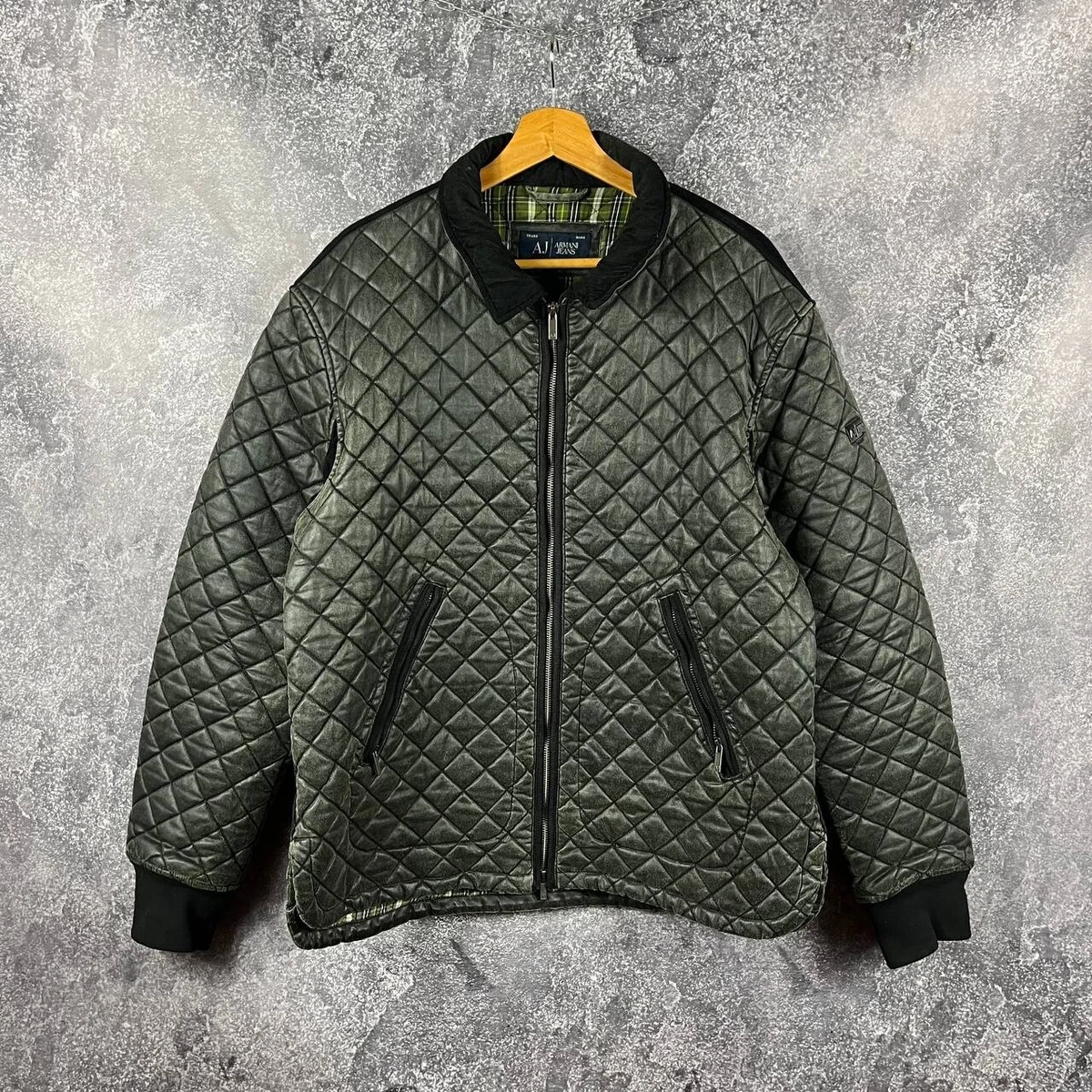 Armani Jeans MA-1ジャケット グリーン Armani Jeans Green Coats, Jackets & Vests for Men for Sale | Shop