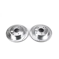 For Power Stop 84-87 Chevrolet Corvette Rear Evolution Drilled & Slotted