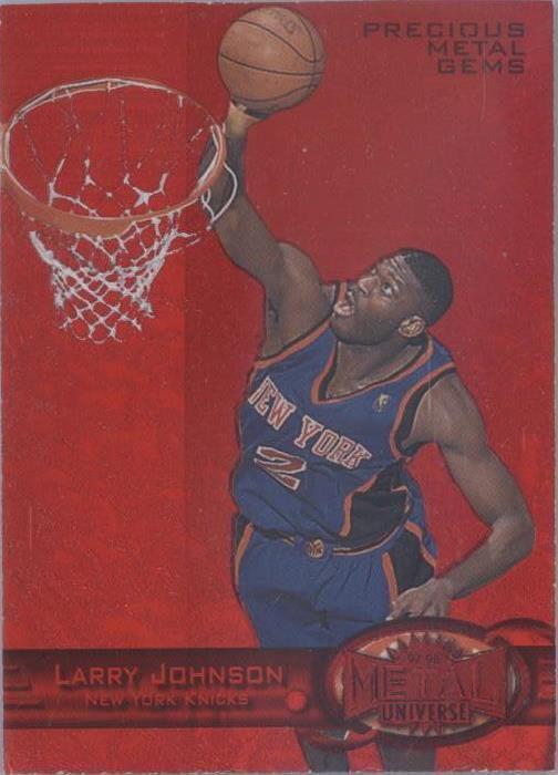 1997-98 Metal Universe - Larry Johnson #88 for sale | eBay