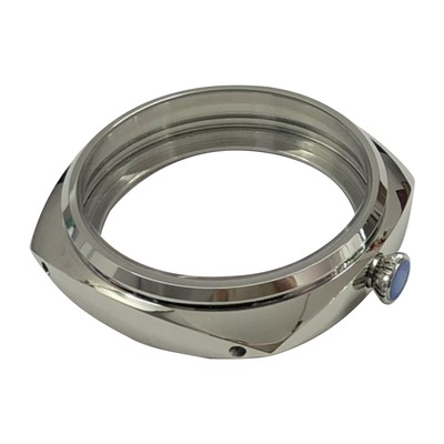 47mm 316L Steel Watch Case For ETA6497 6498 Seagull ST3600 3621 Watch Movement
