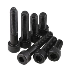 M3 CAP HEAD SCREWS HEX SOCKET ALLEN KEY BOLTS HIGH TENSILE STEEL 12.9 BLACK