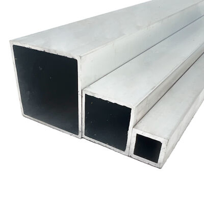 Alu Vierkantrohr 50x30x2 Mm, 1 M Länge – EN AW-6060, Für Modellbau & Konstruktion
